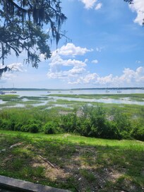 Across from the Inn.