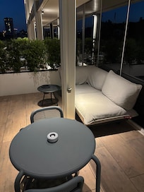 Great balcony with room