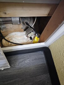 Access panel for jacuzzi jet motor.