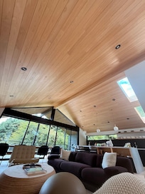 I could not get over the beautiful ceiling