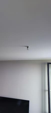 Heraushängende Lampe