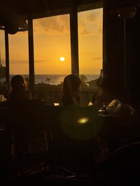 Sunset from condo