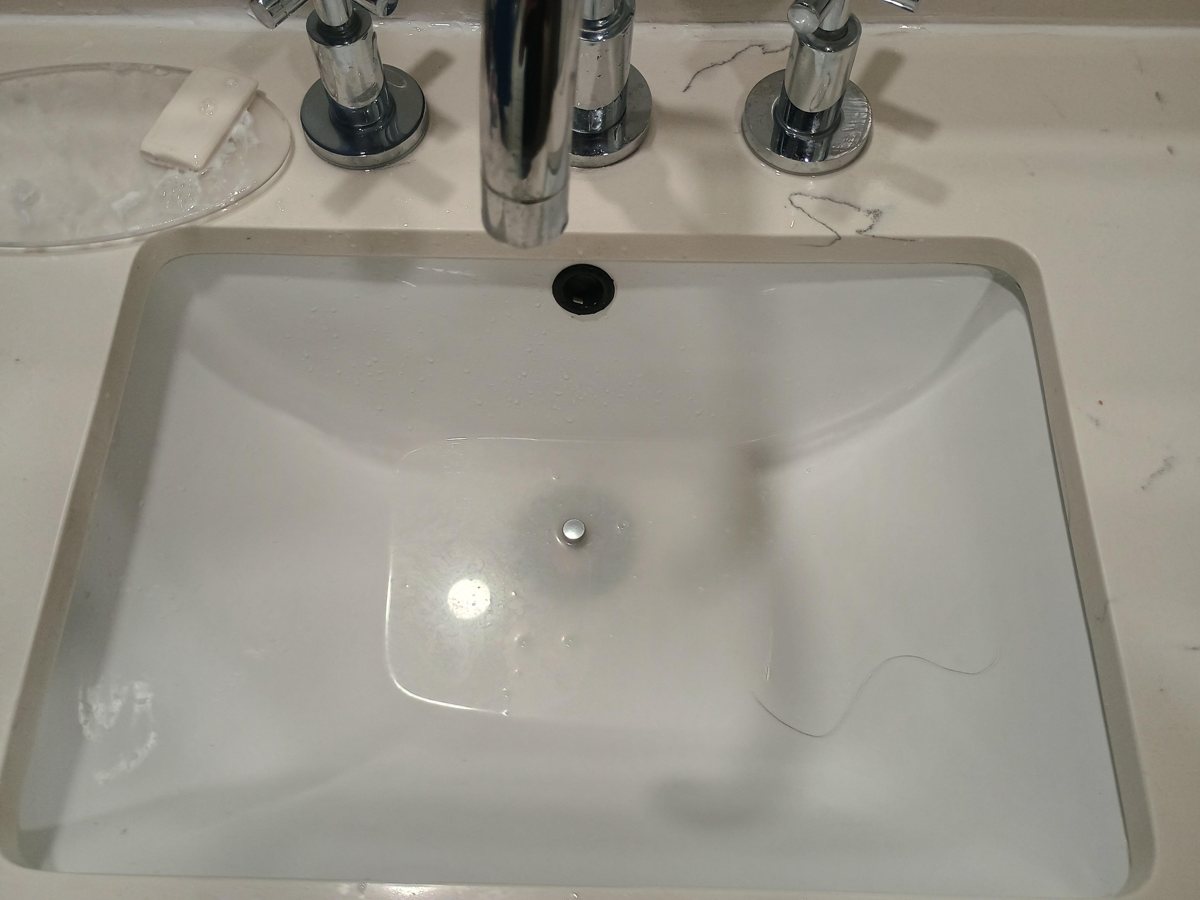 Clogged sink