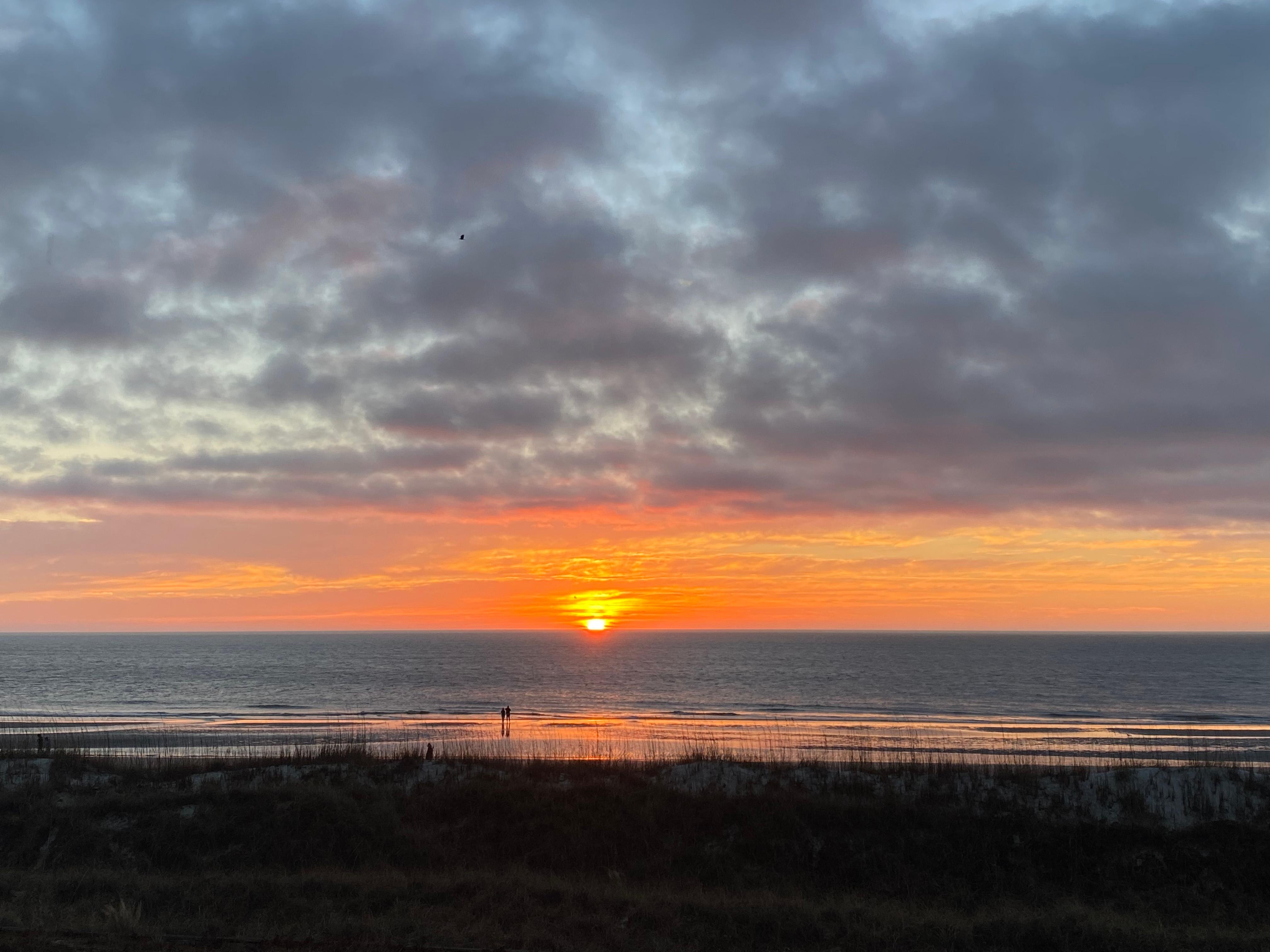 Sunrise from the main balcony!