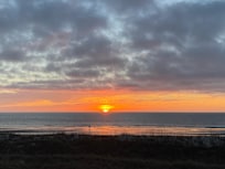 Sunrise from the main balcony!