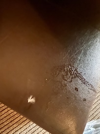 Sticky surfaces throughout the room