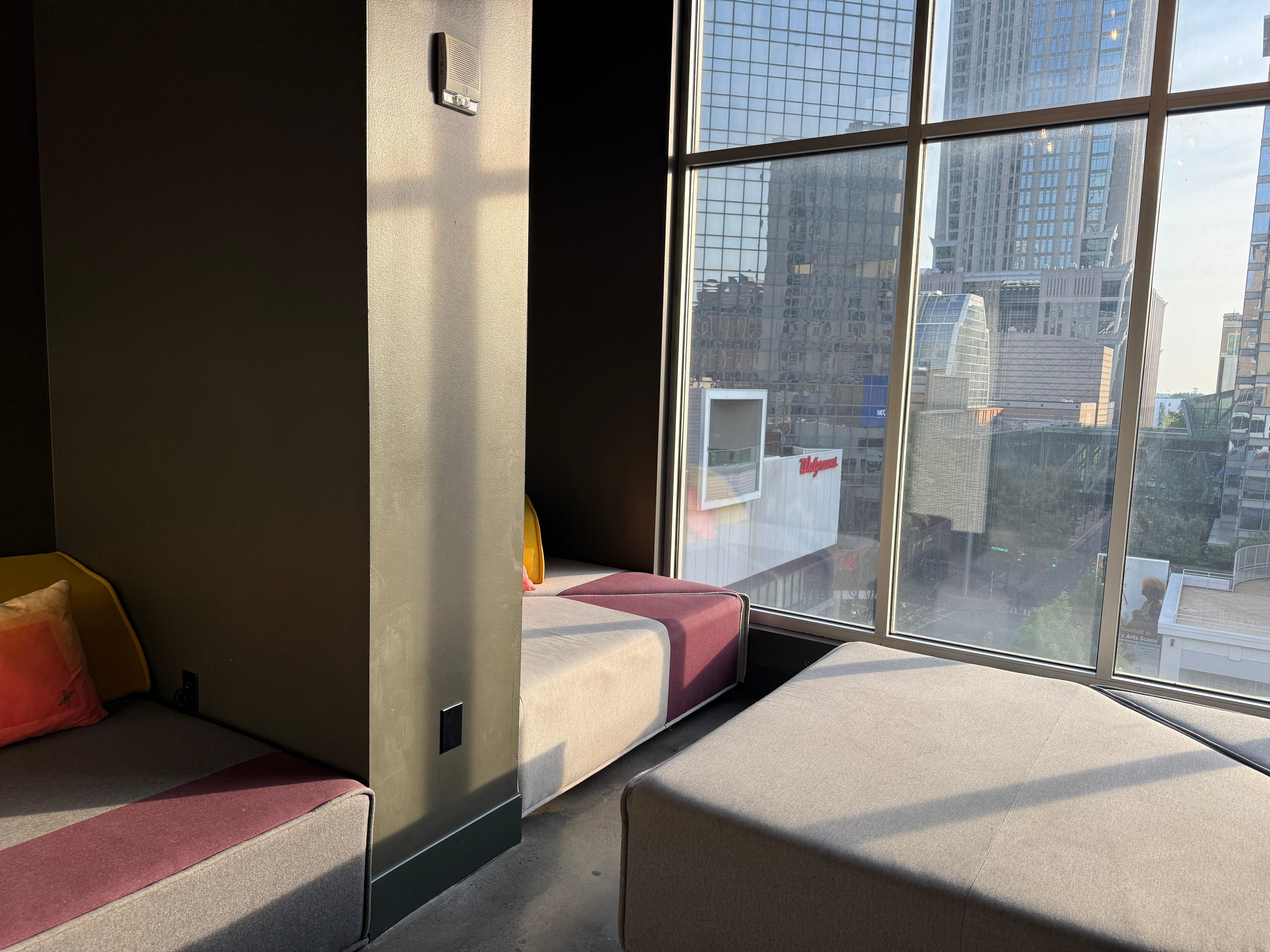 lobby by elevator