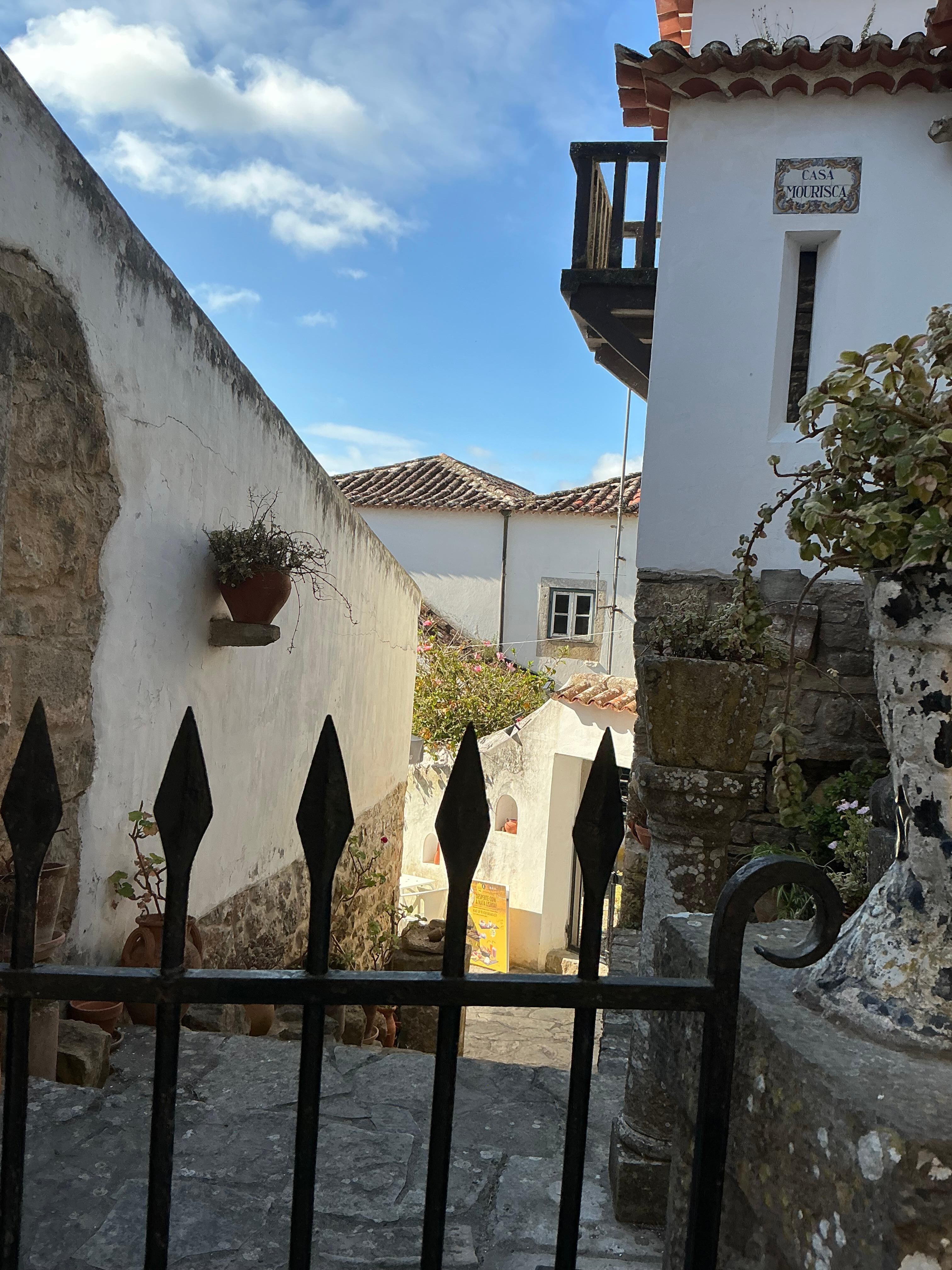 Secret courtyards and gardens abound