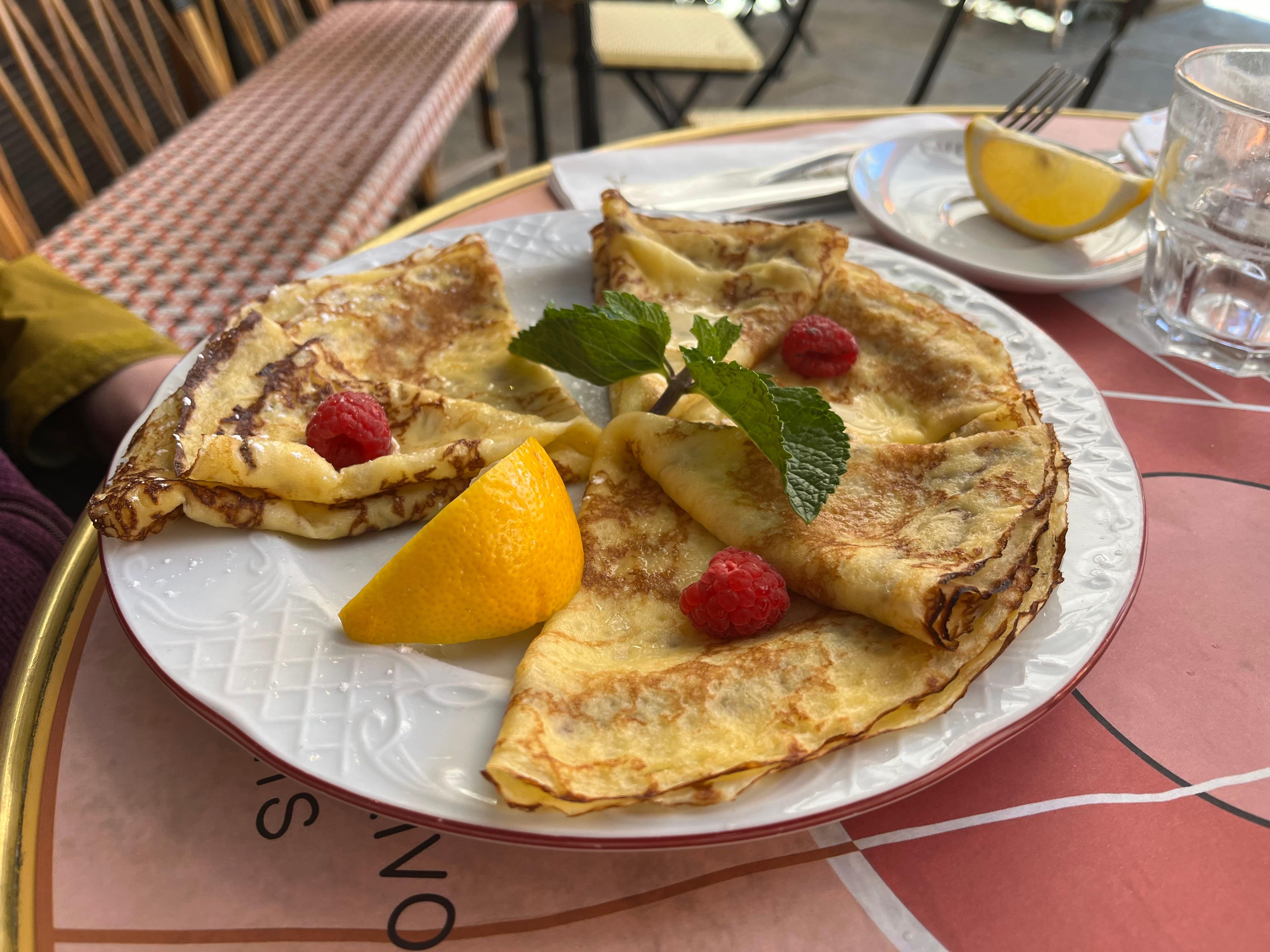 À l’Etincelle, petit restaurant où il fait bon prendre le petit déjeuner 