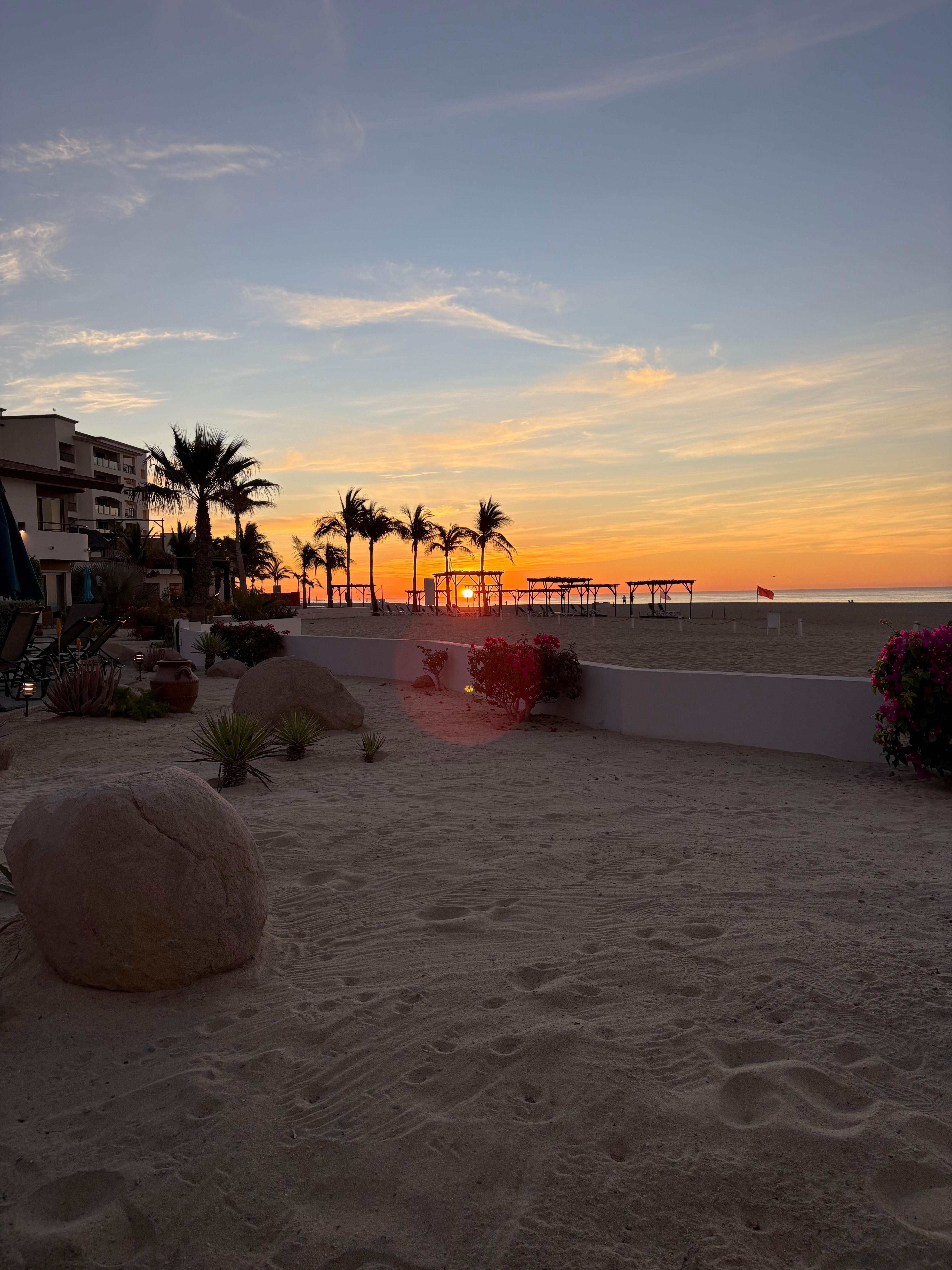 Sunrise - quiet and majestic. 