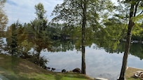 Reflections on the water