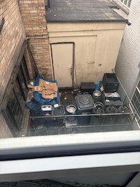 This was the outside of our room at the back where all the noise came from at midnight