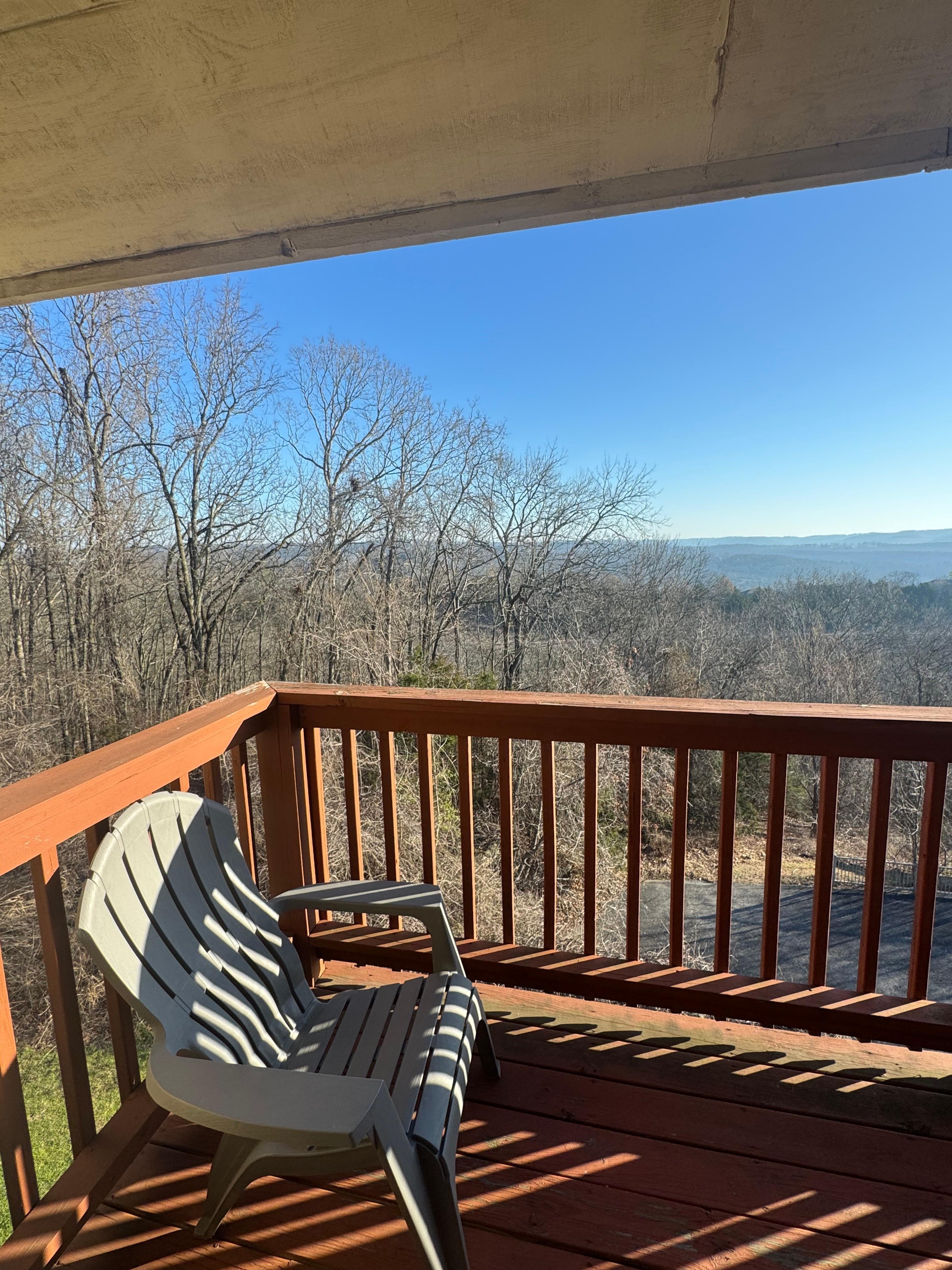 View from the balcony 