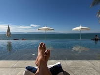 Pool was relaxing 😎