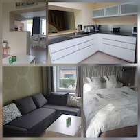 Wohnräume mit bestens ausgestatteter Küche