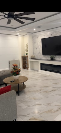 Large TV room