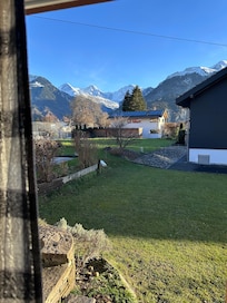 Beautiful view from the living area/kitchen windows. Also seen from the upstairs bedroom!