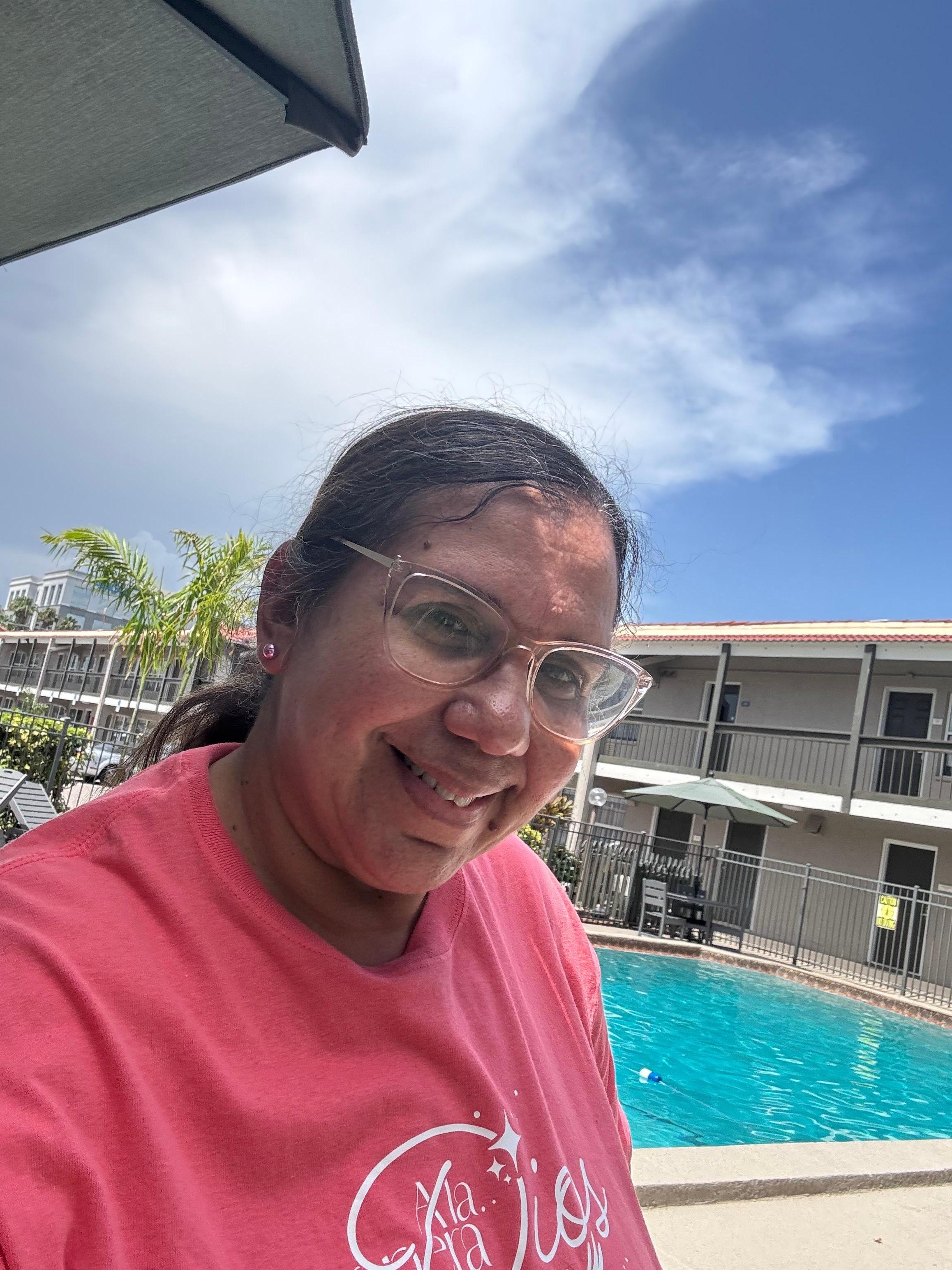 Enjoy it at the pool