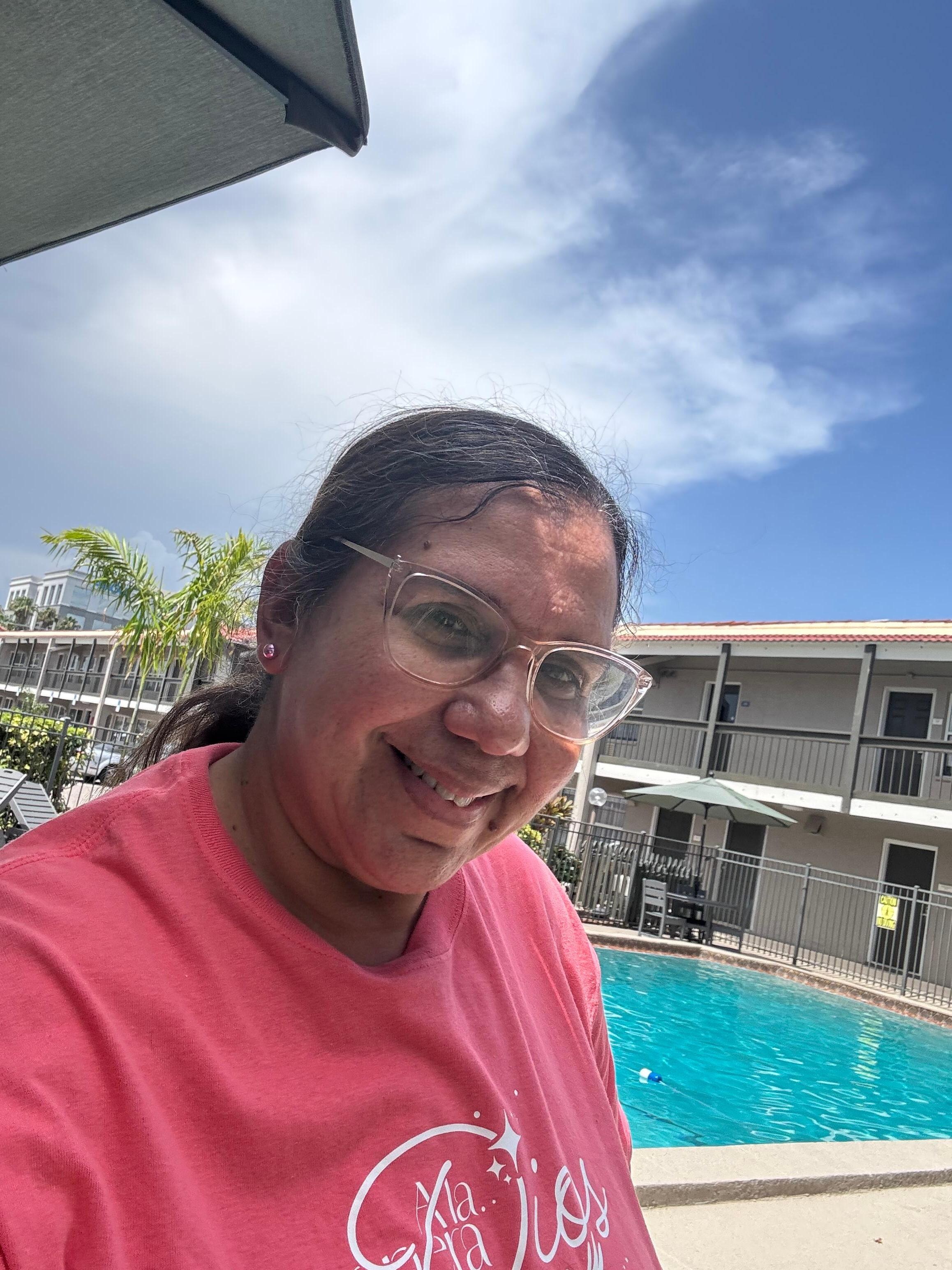 Enjoy it at the pool