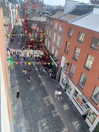 View from room balcony.