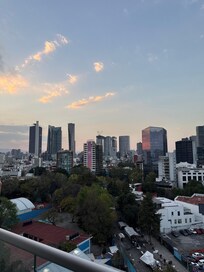 our view from our room!! so beautiful at night too :))