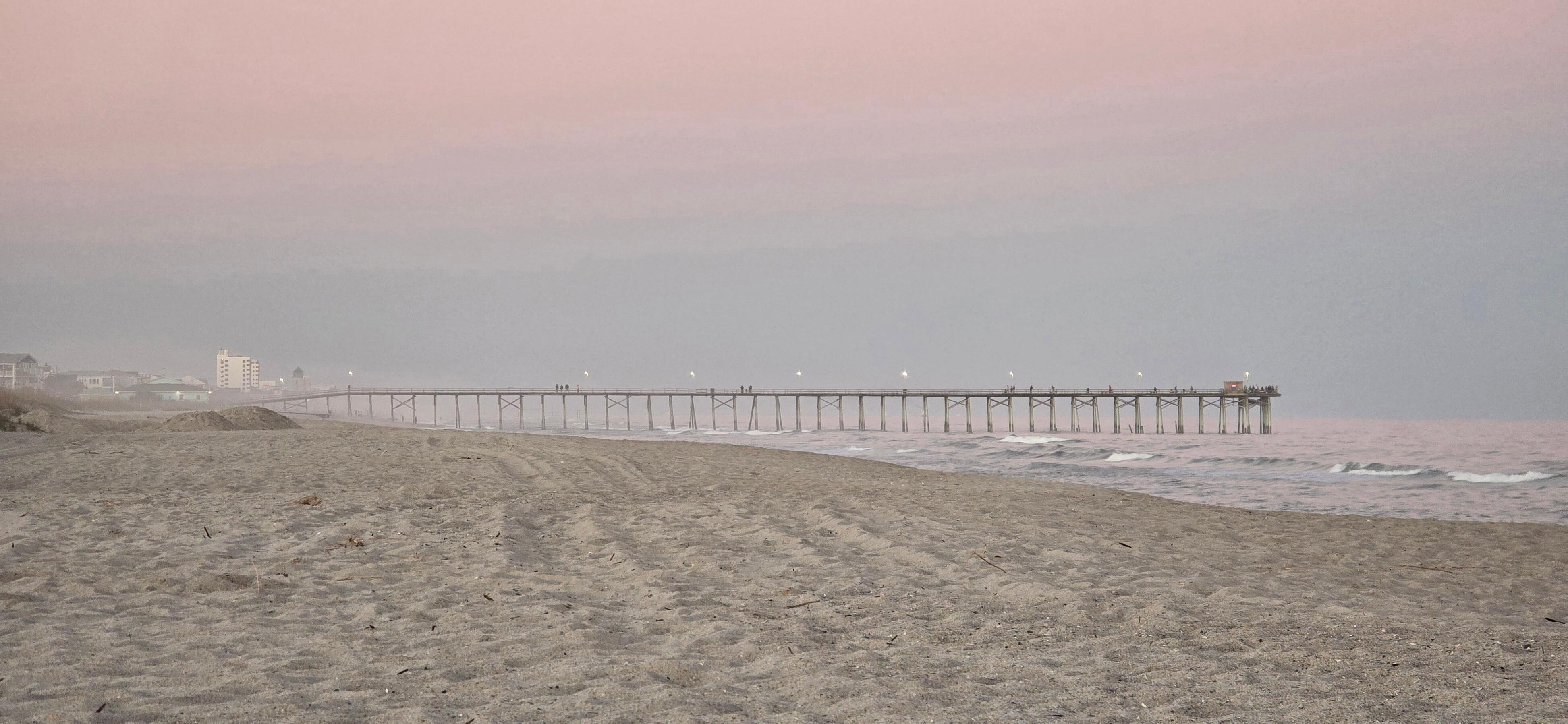 The beach 1 block away.. to the North