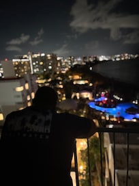 Beach view from room