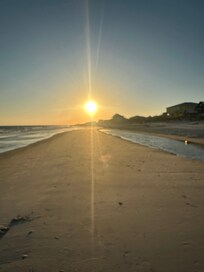 To the sun going down -so much fun!!