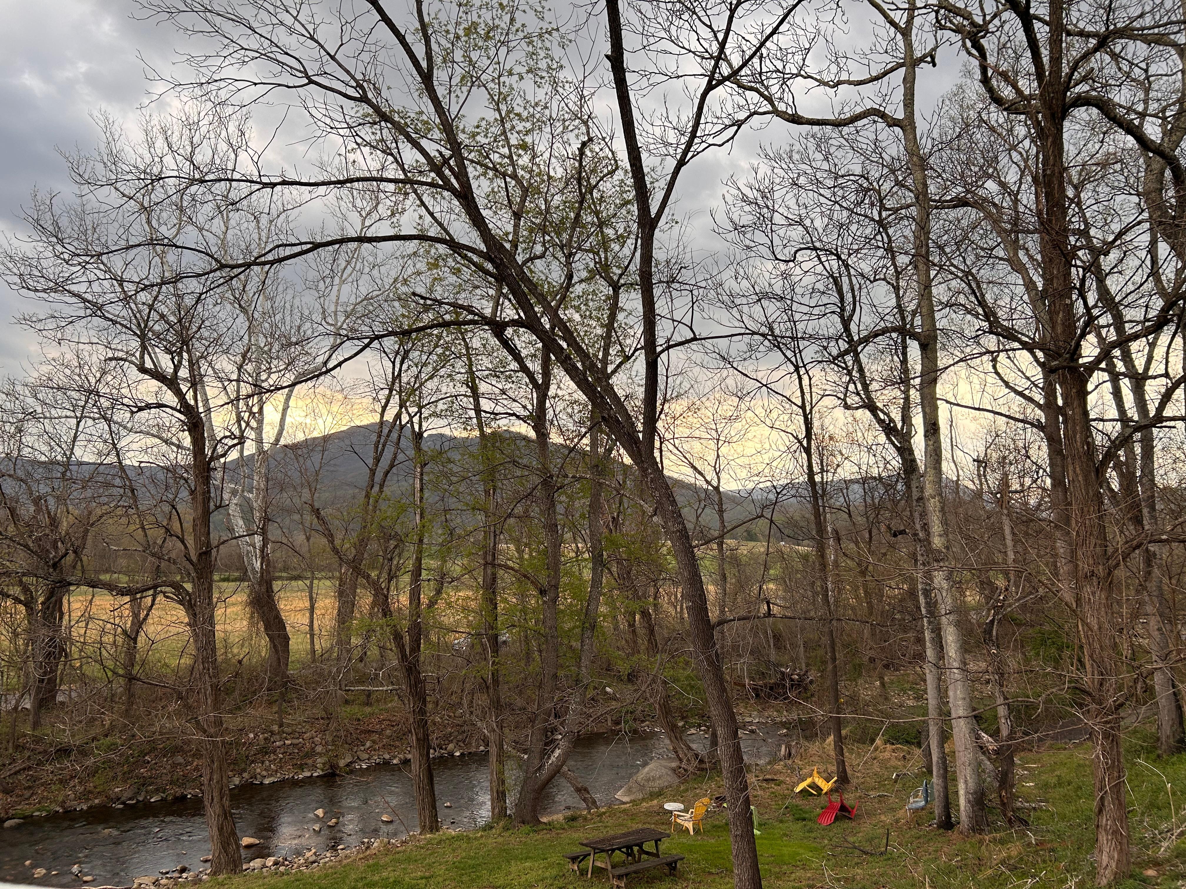 View from the balcony! 