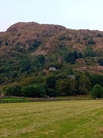 View of the house from the main road