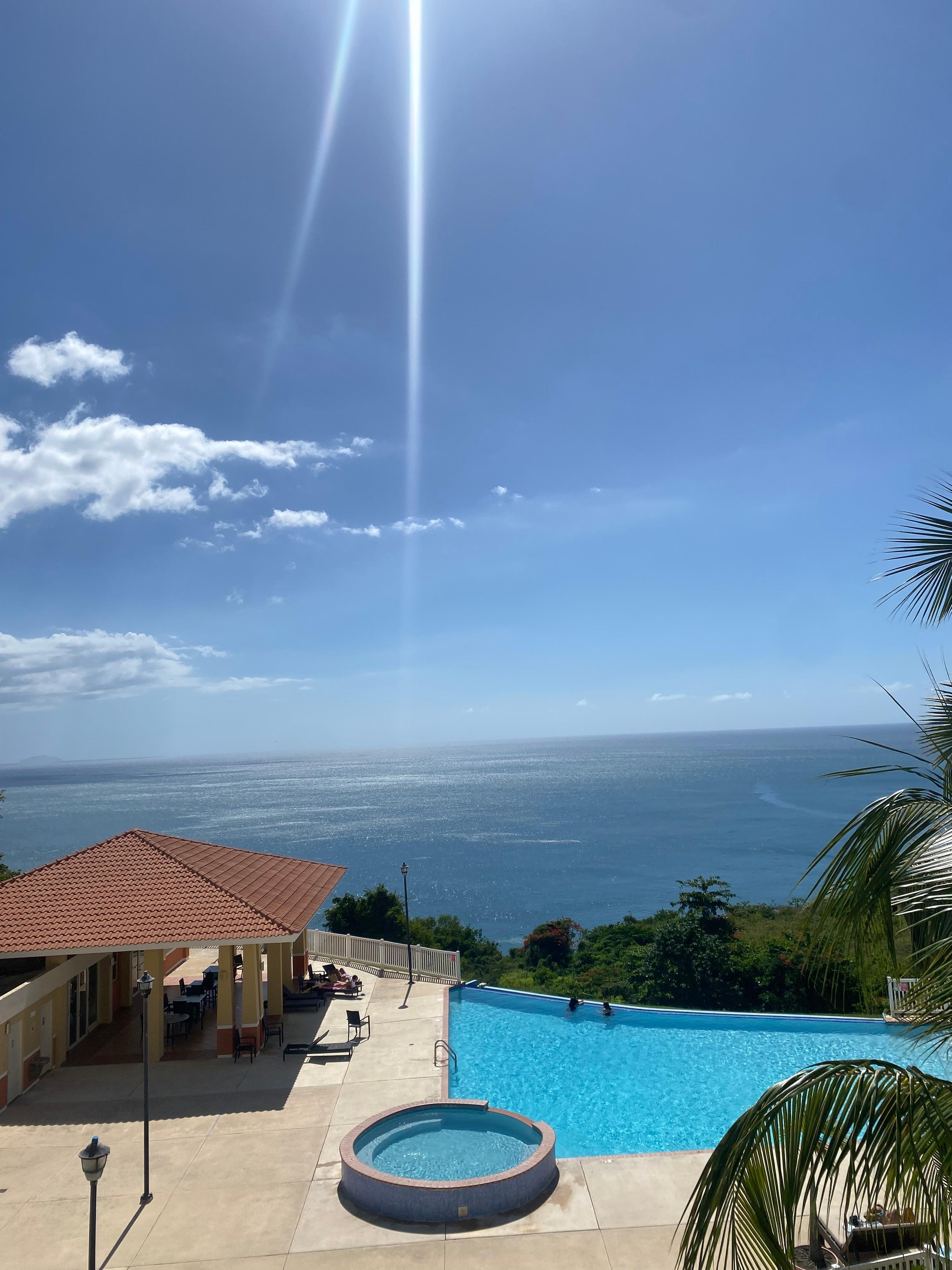 View from the balcony