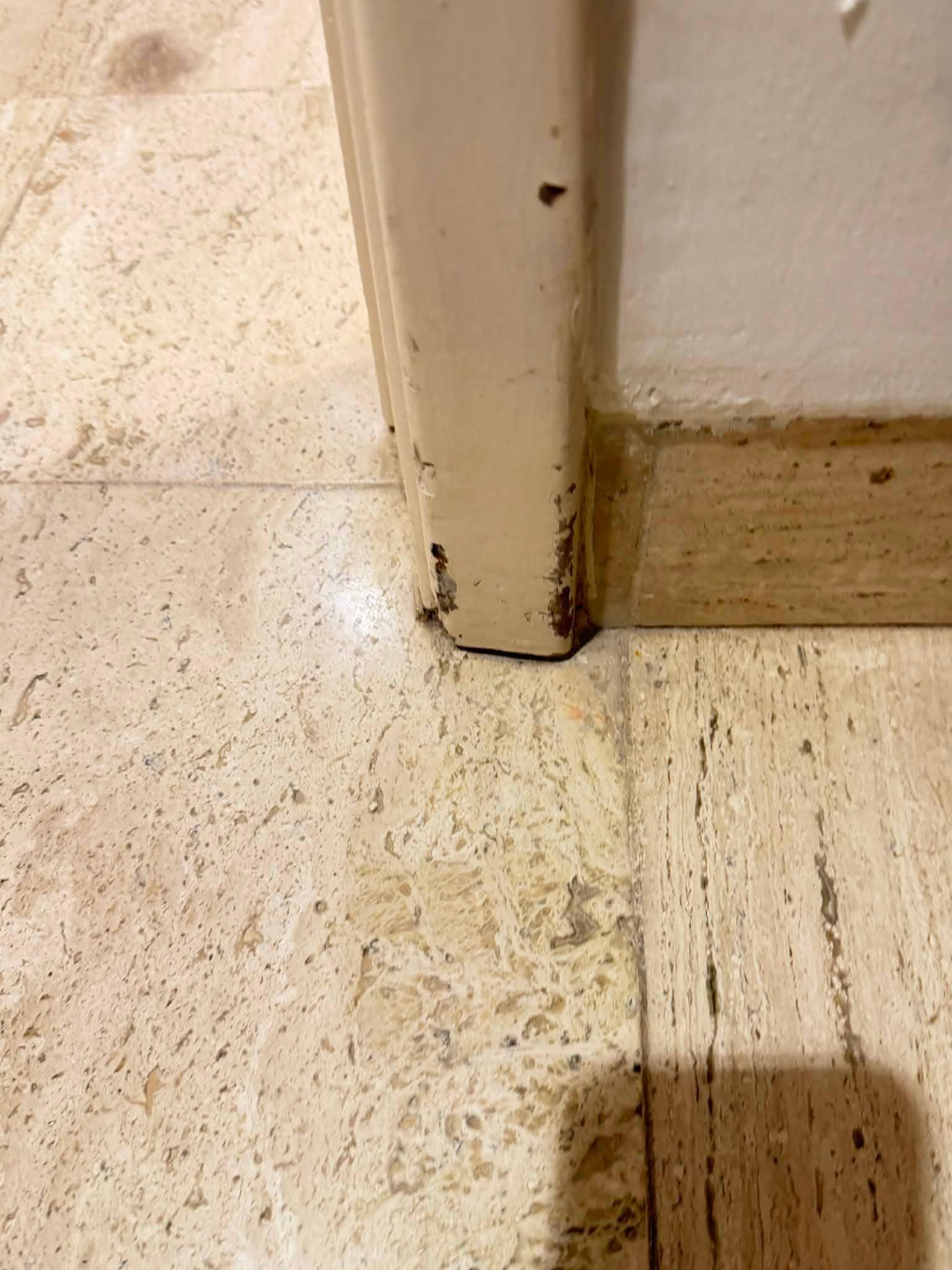 The rooms are old and feel old inside need an improvement.