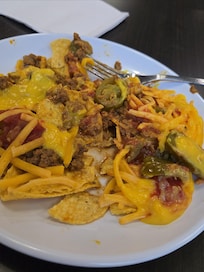 Dinner at the hotel. I love ❤️ nachos!