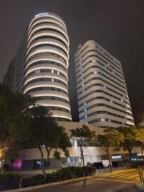 Front of hotel