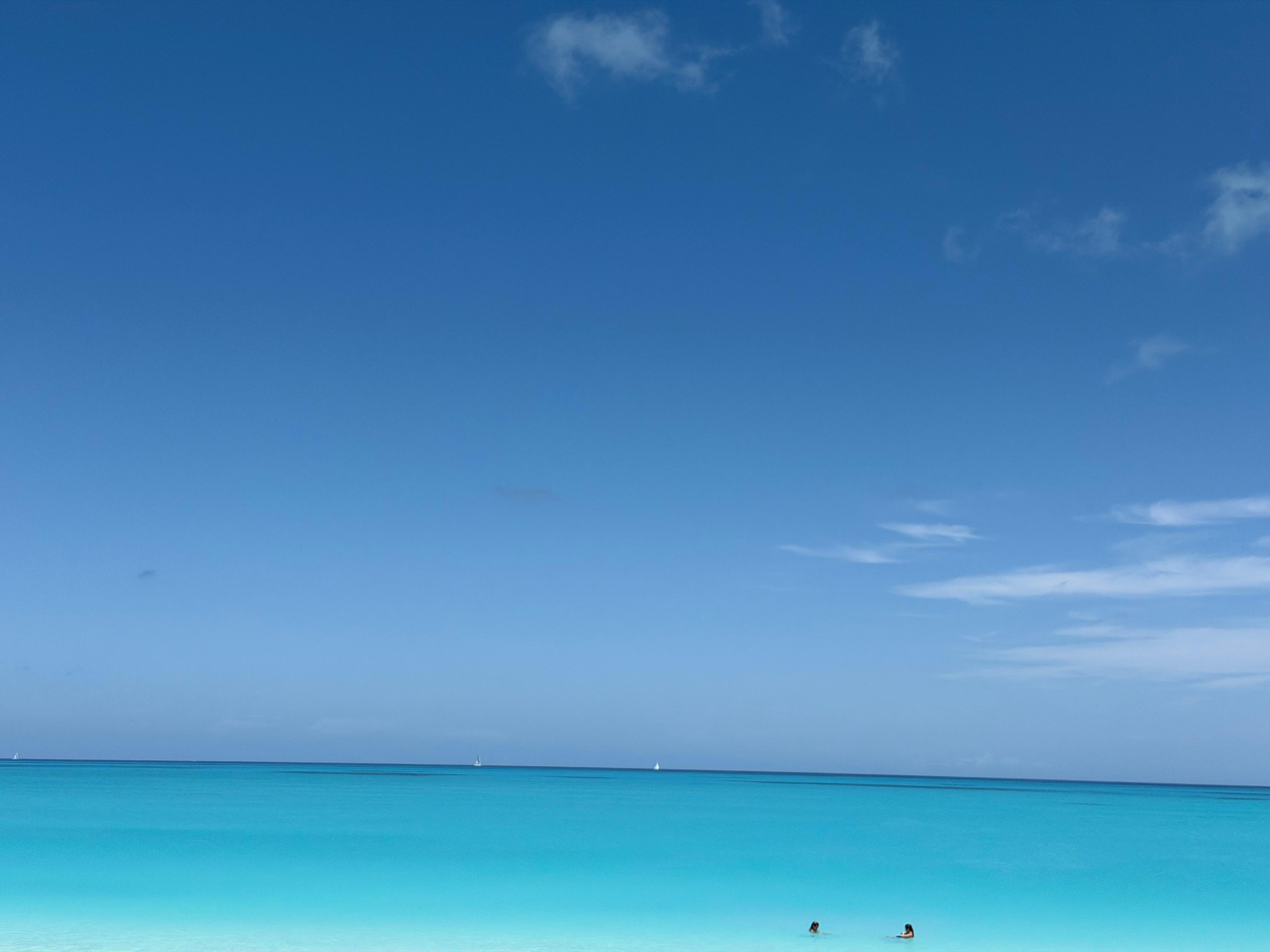 The bluest water 