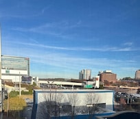 The view from our room was nice.