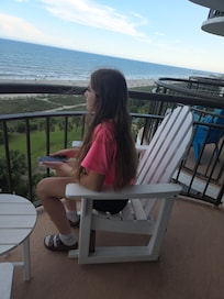 Again.... the balcony was wonderful