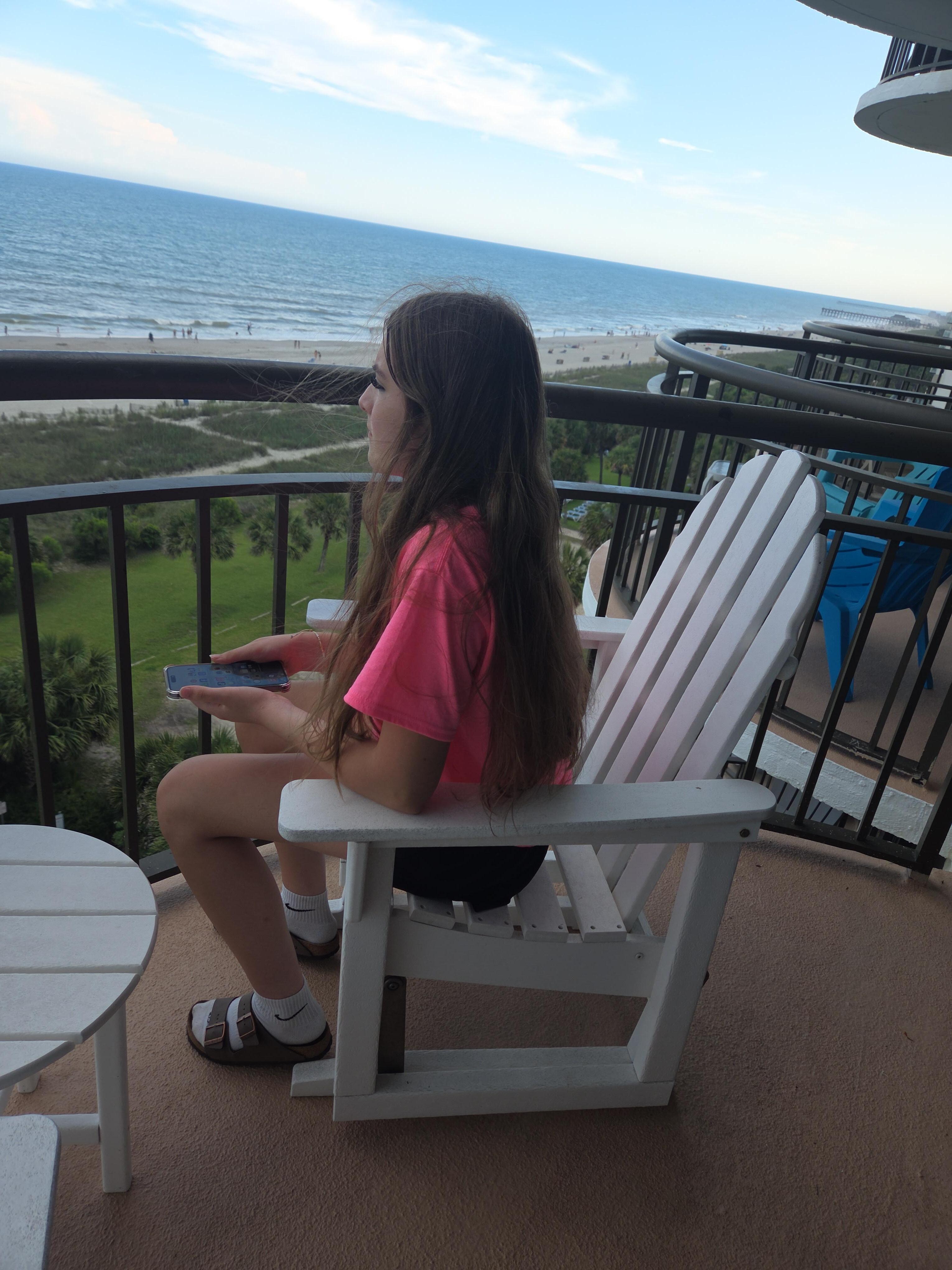 Again.... the balcony was wonderful