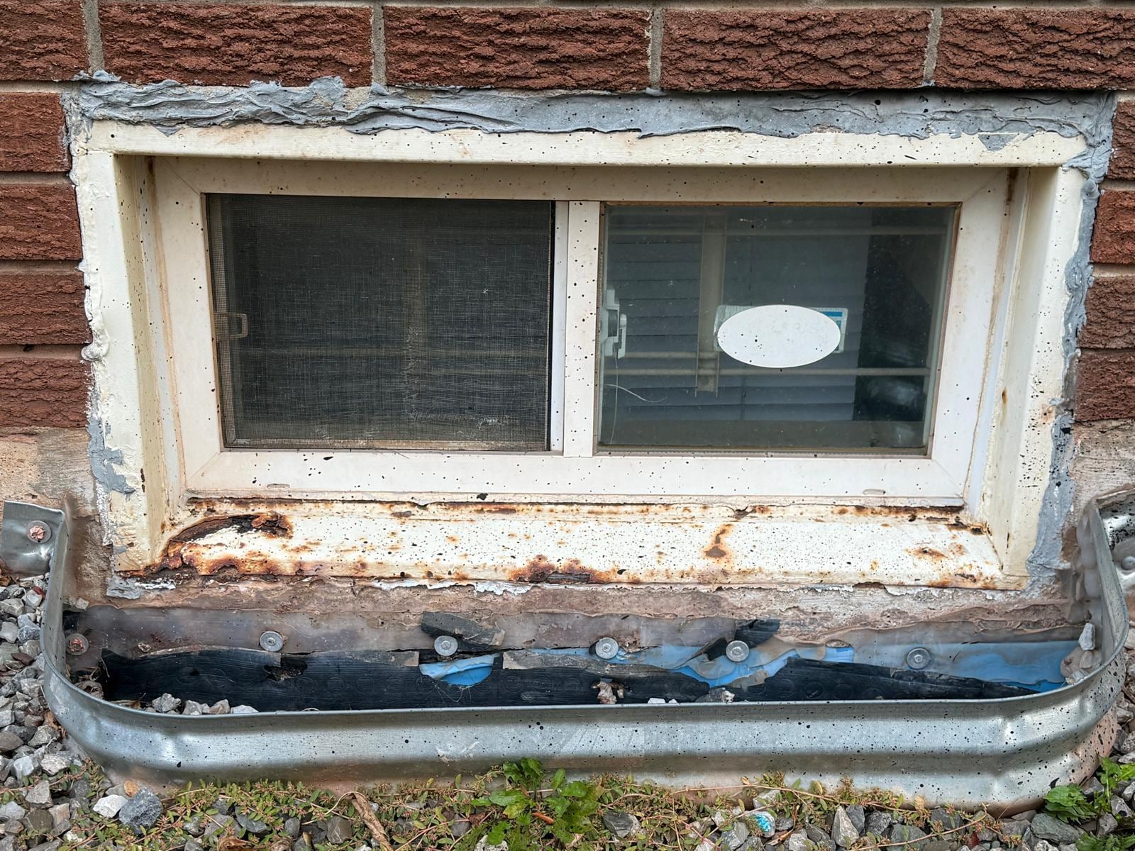 the only outside window