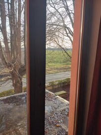 室内からの外の様子