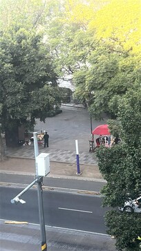 I loved the Floor to ceiling window view