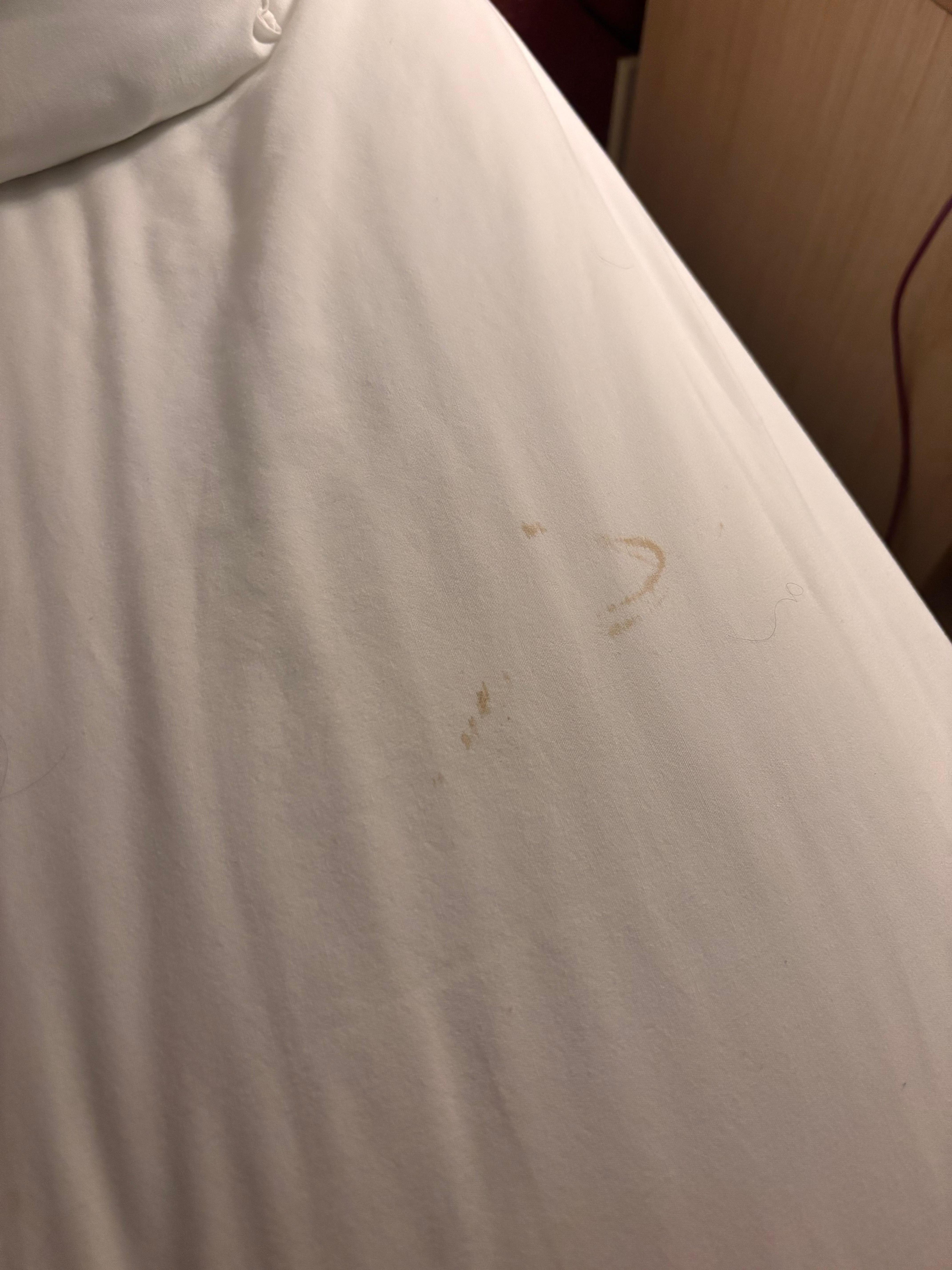 Stained sheets, gross