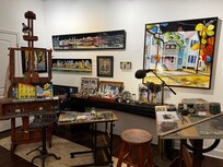 Artist in residence set up