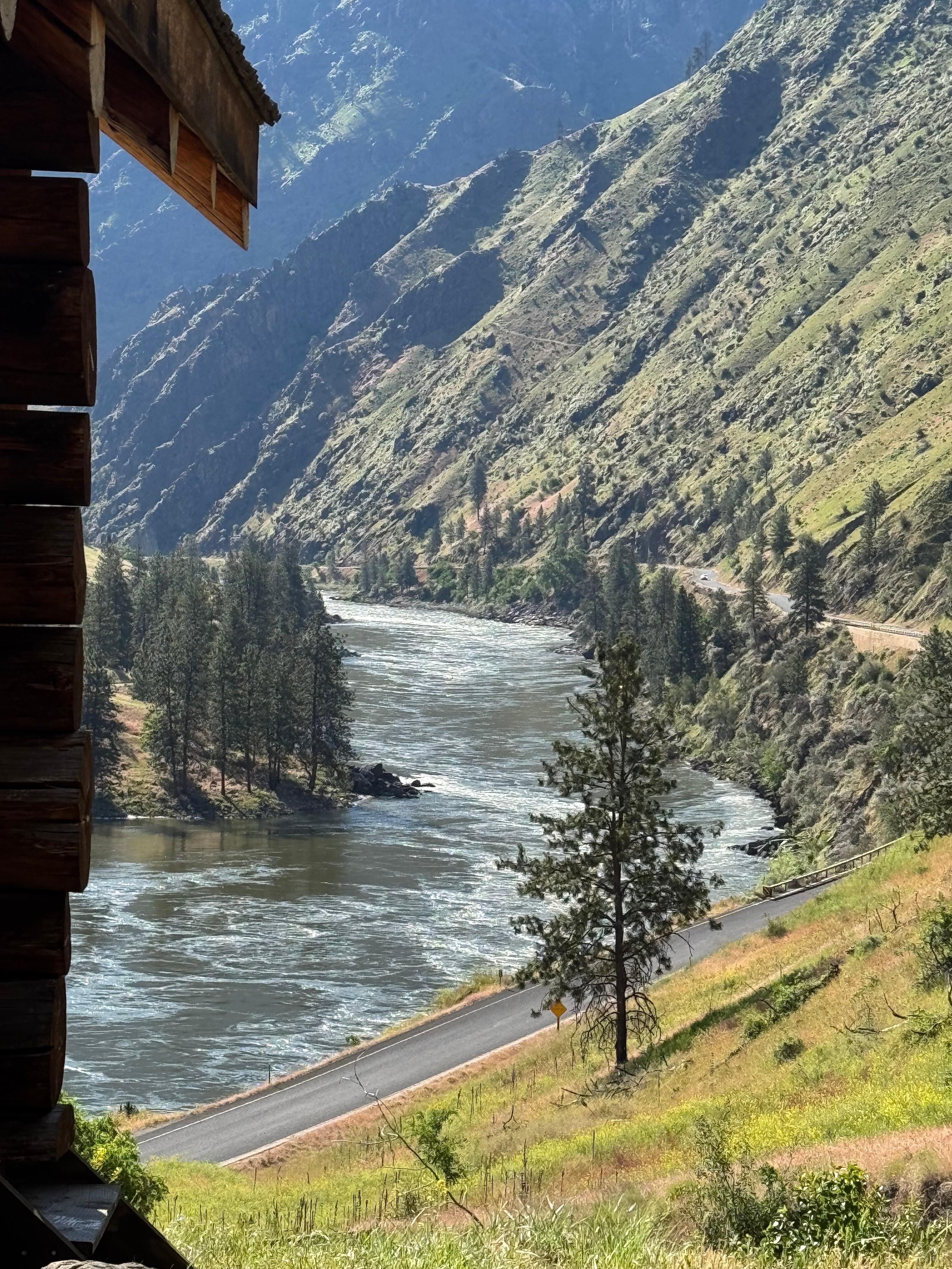 View from cabin 