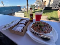 Food at the seaport is top tier.
