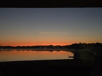 Sunrise reflections.