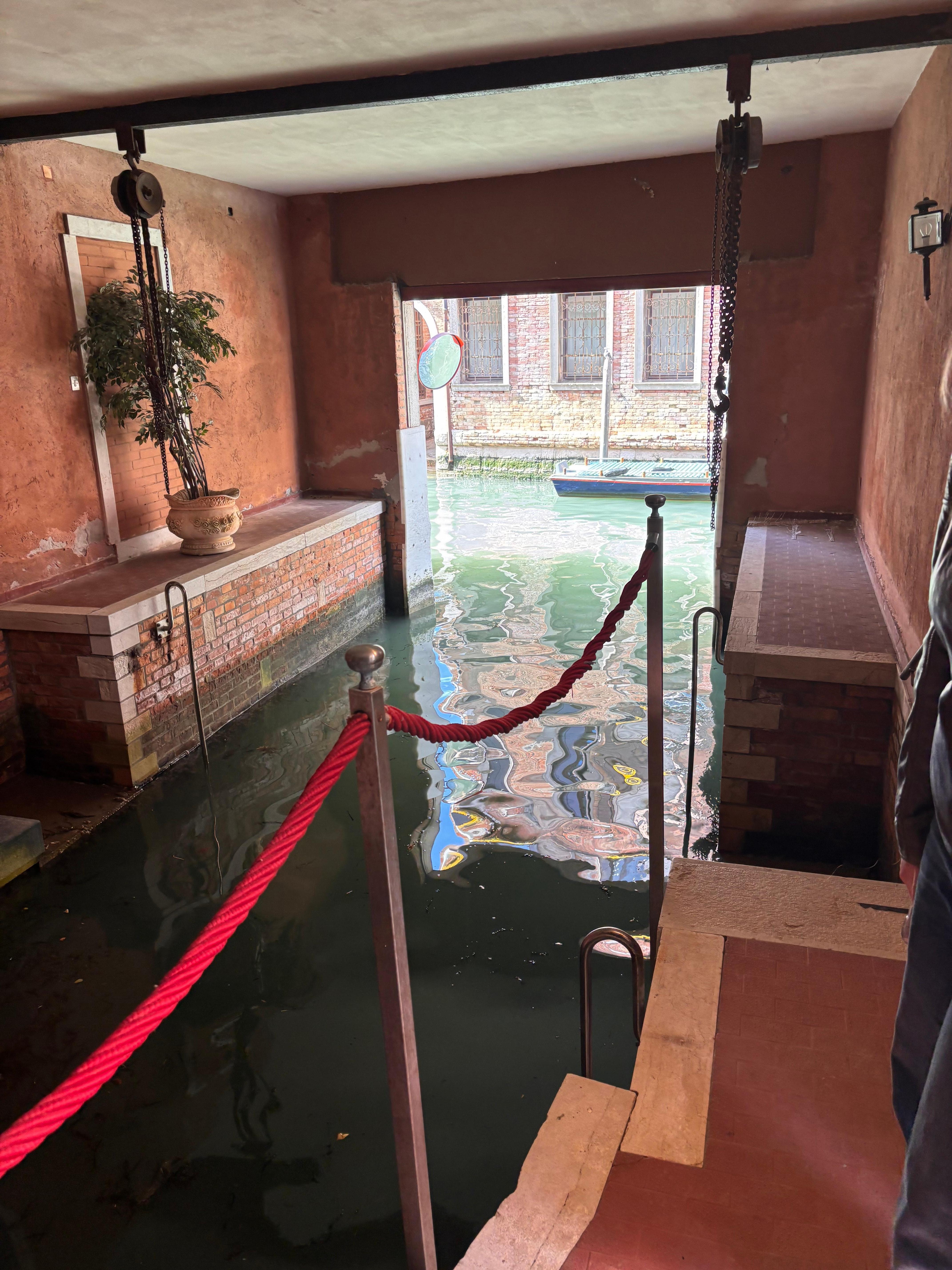 water taxi pick up area!