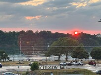 Nice sunset view on the River