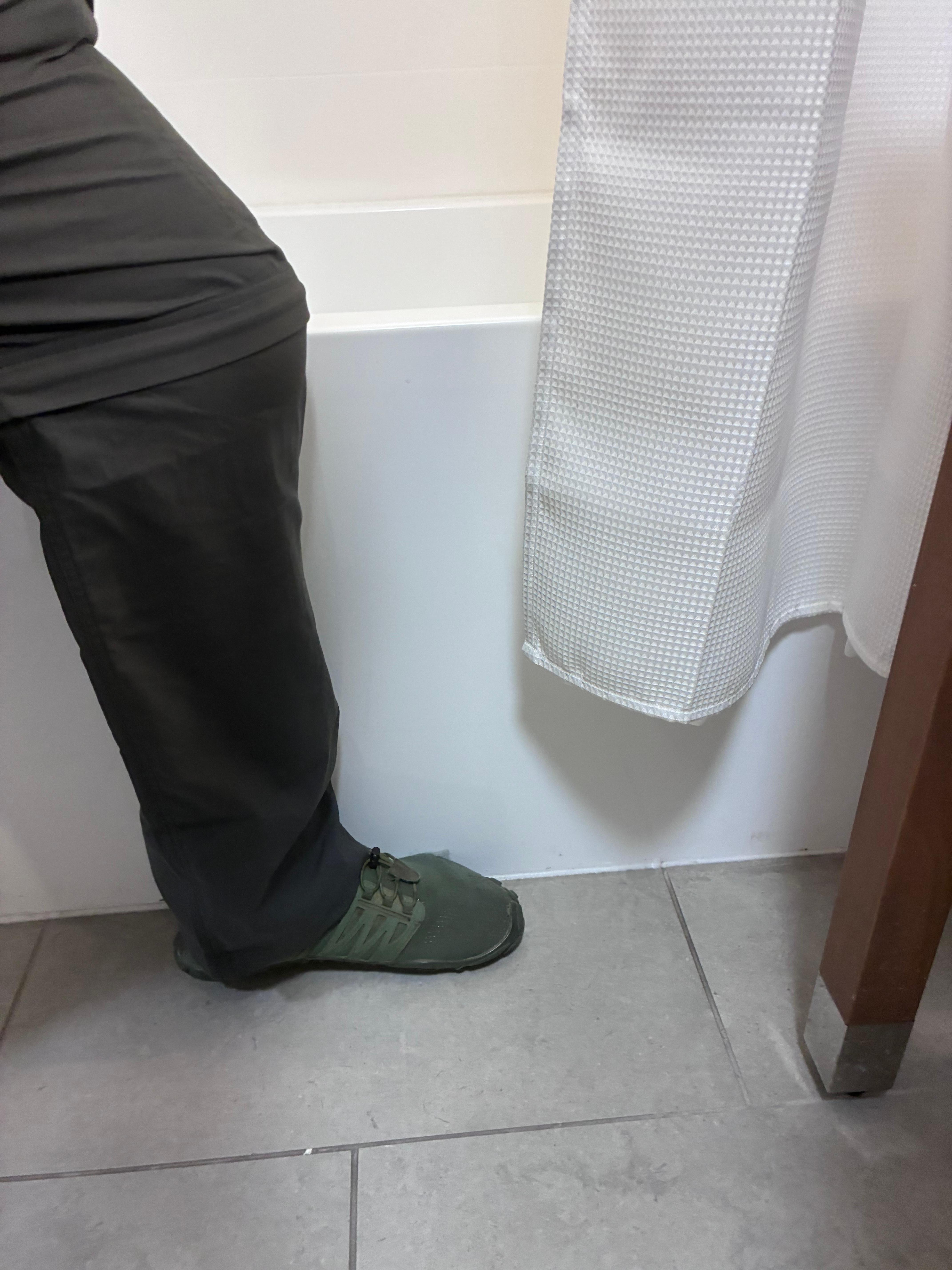Bathtub very deep, for ADA and knee replacement, unable to enter the tub
