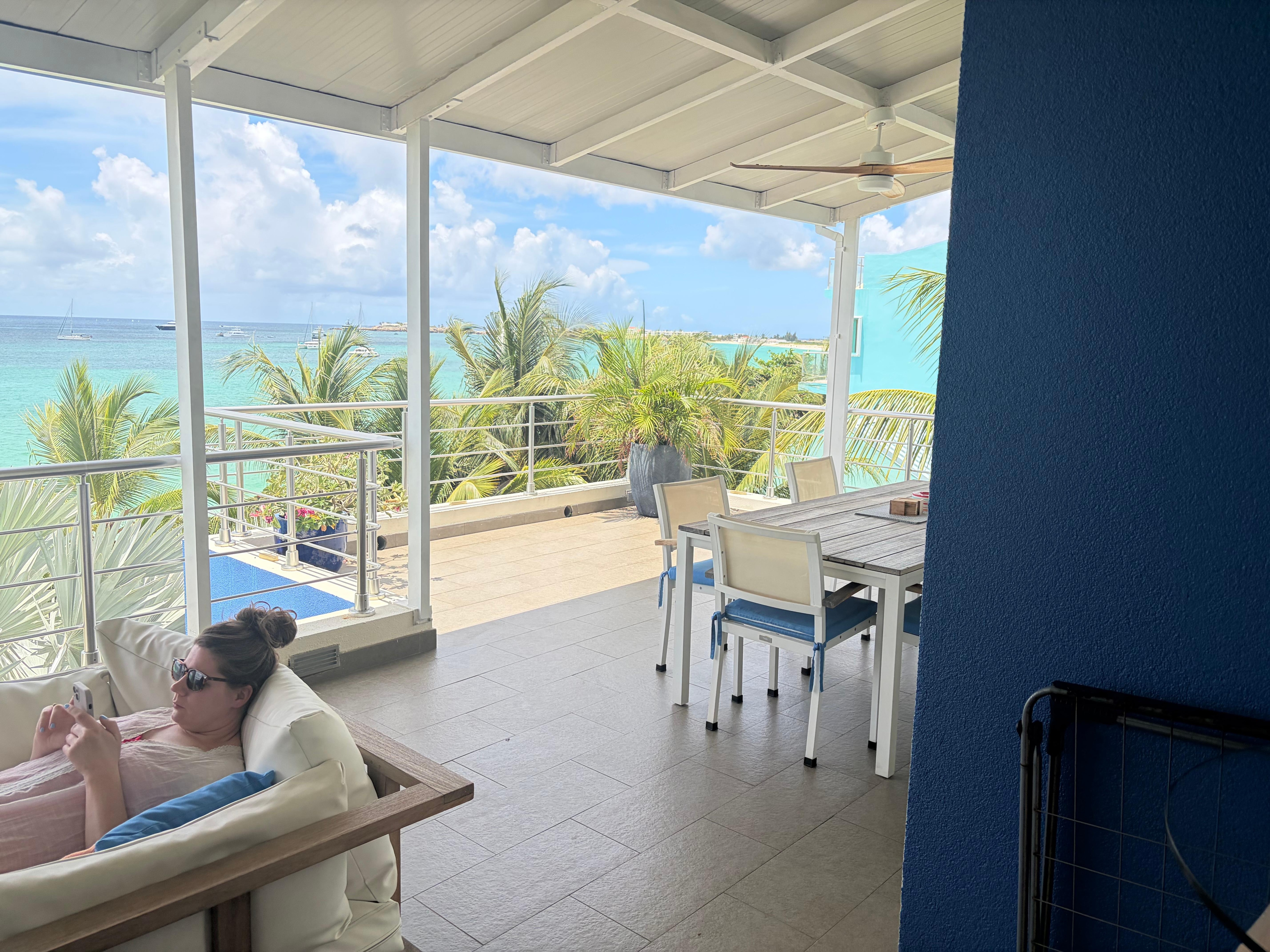 View from 1st balcony 